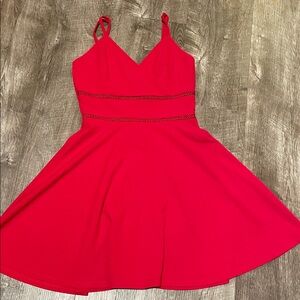 Trixxi Red Mini Dress